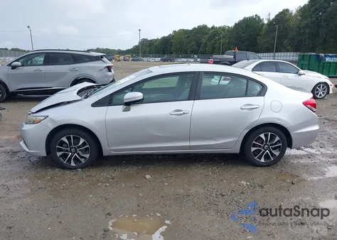 2014 Honda Civic Ex from USA, damaged, VIN 19XFB2F83EE244530